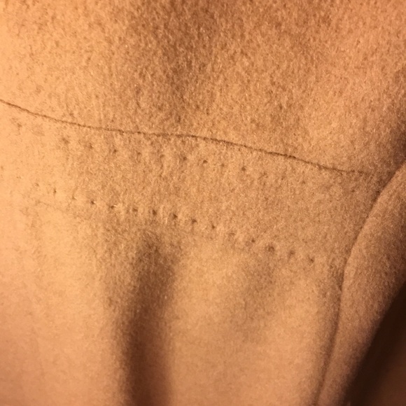 Camel wool coat trench Sell it as i gained weight - Picture 7 of 7